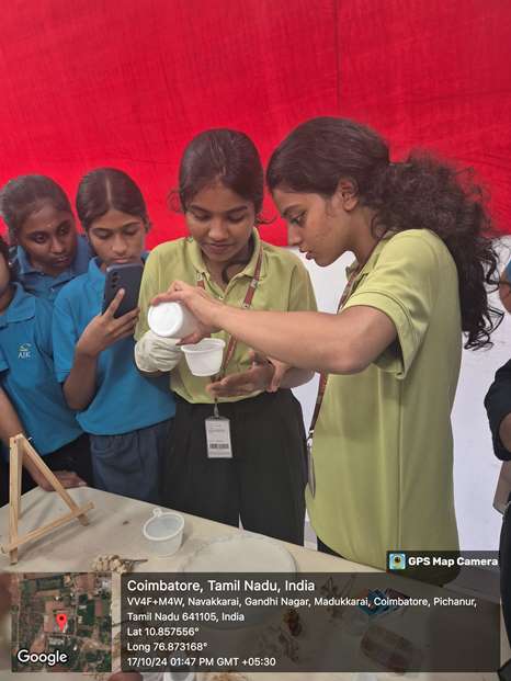 Resin Art Workshop at AJK College of Arts and Science5